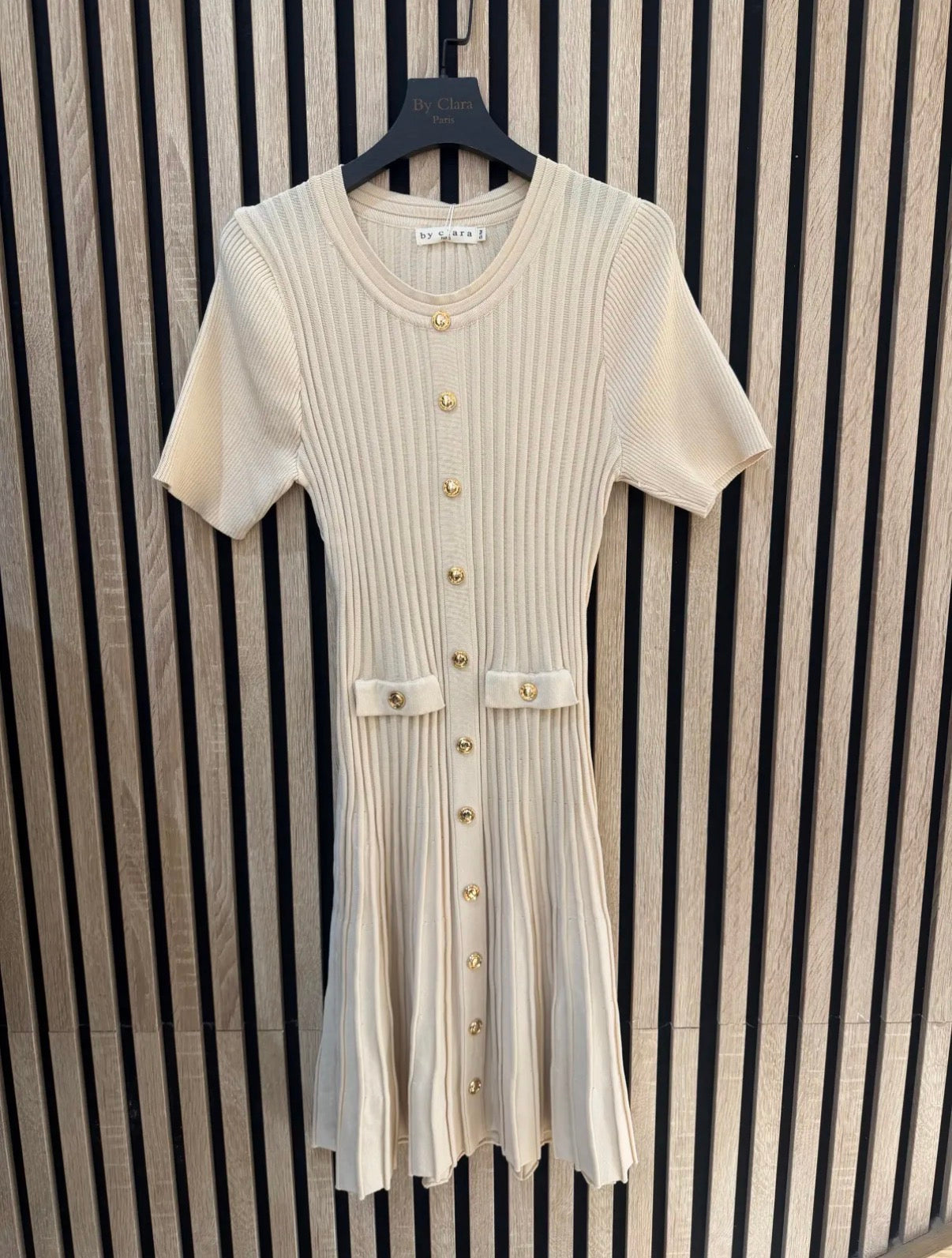 Jurk Marseile | Beige