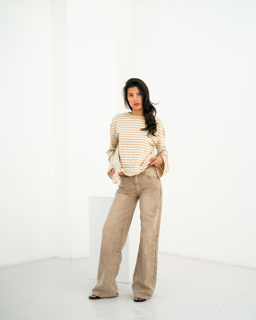Redial Straight-Leg | Beige