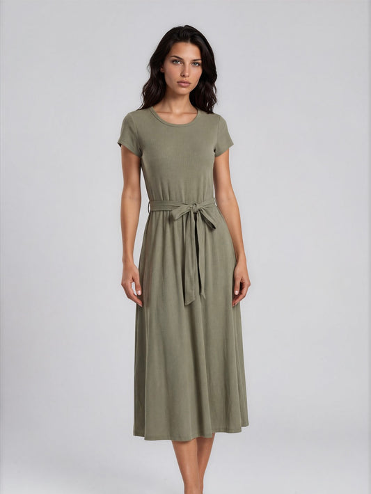 Jurk Sophia Riem | Groen