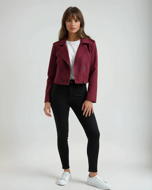 Trenchcoat Suede | Bordeaux