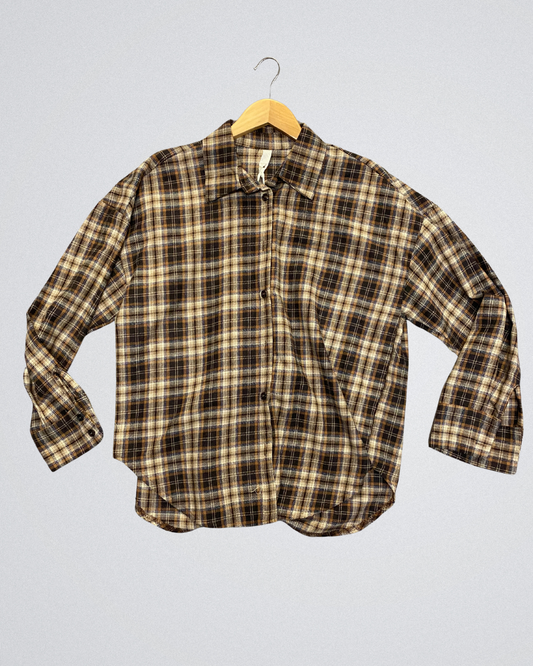 Blouse houthakkers Fall| Bruin