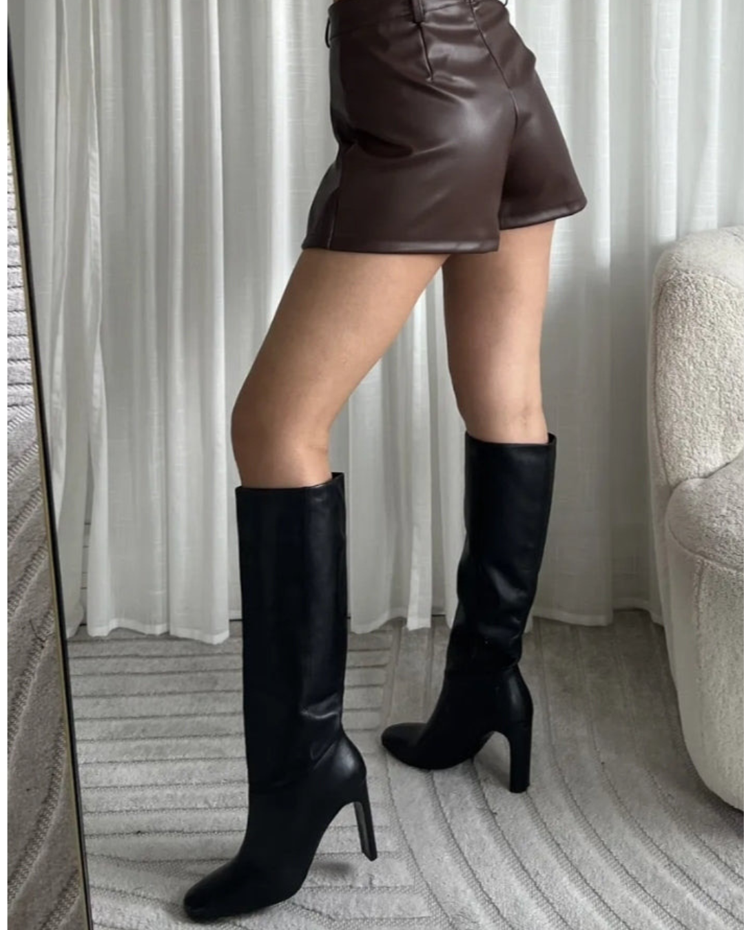 Skorts Leather Look | Bruin