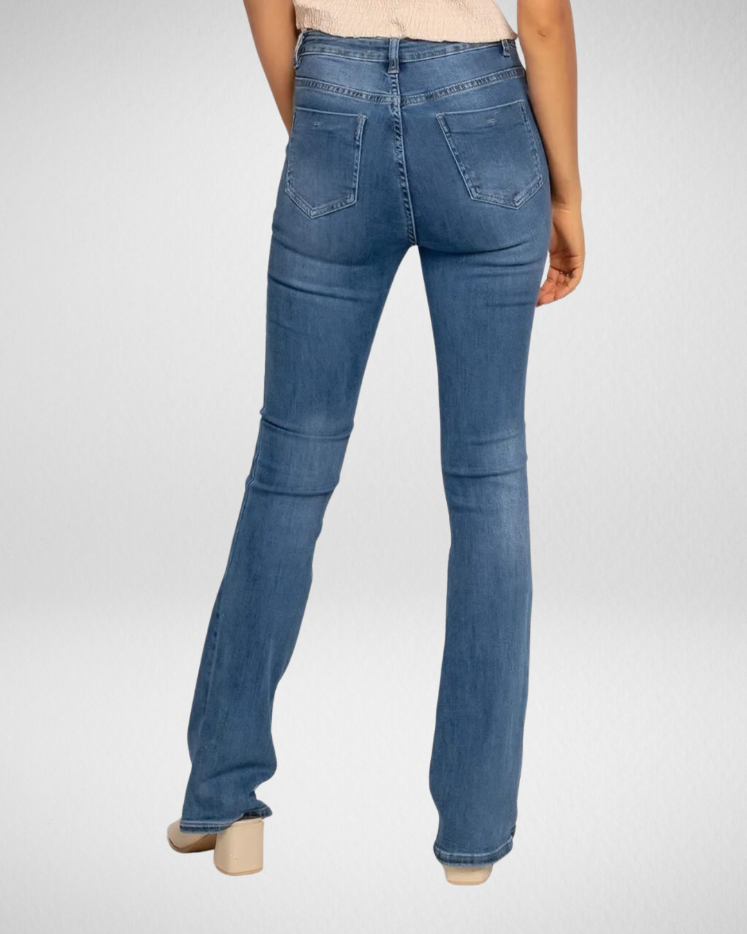 Flaired Jeans I Blauw