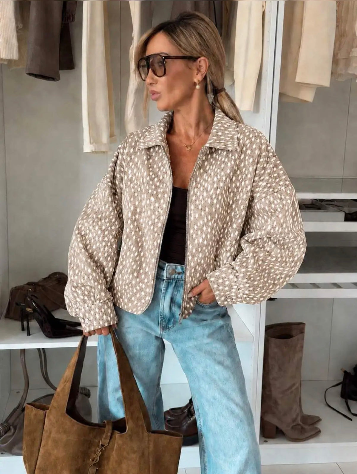 Bomber | Bambi Beige