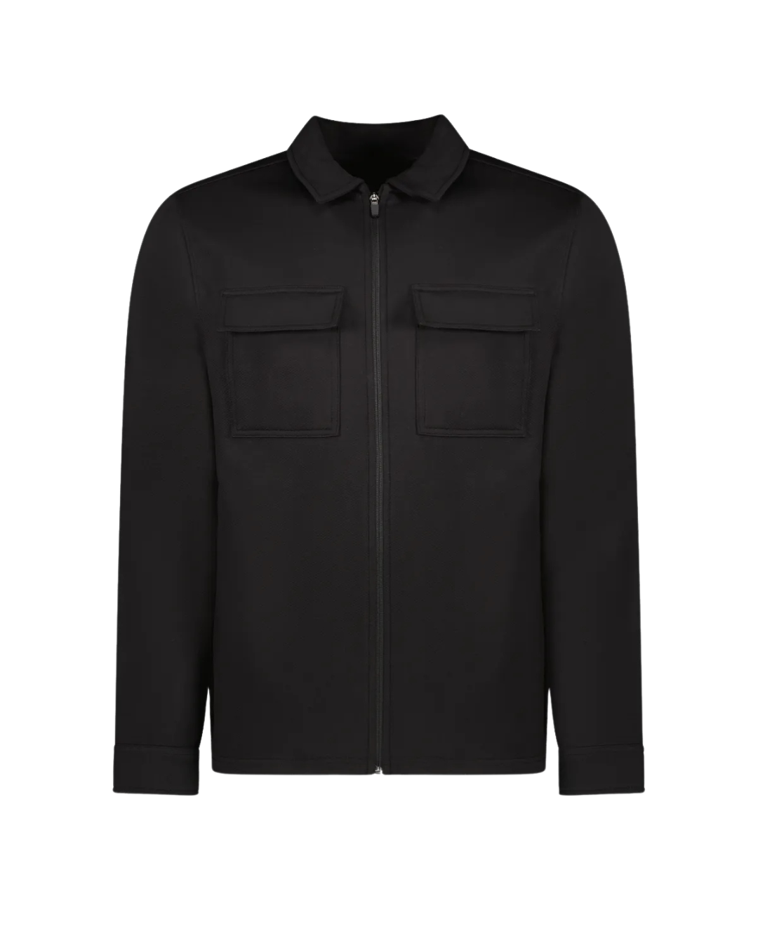Zanes Zip Vest I Zwart