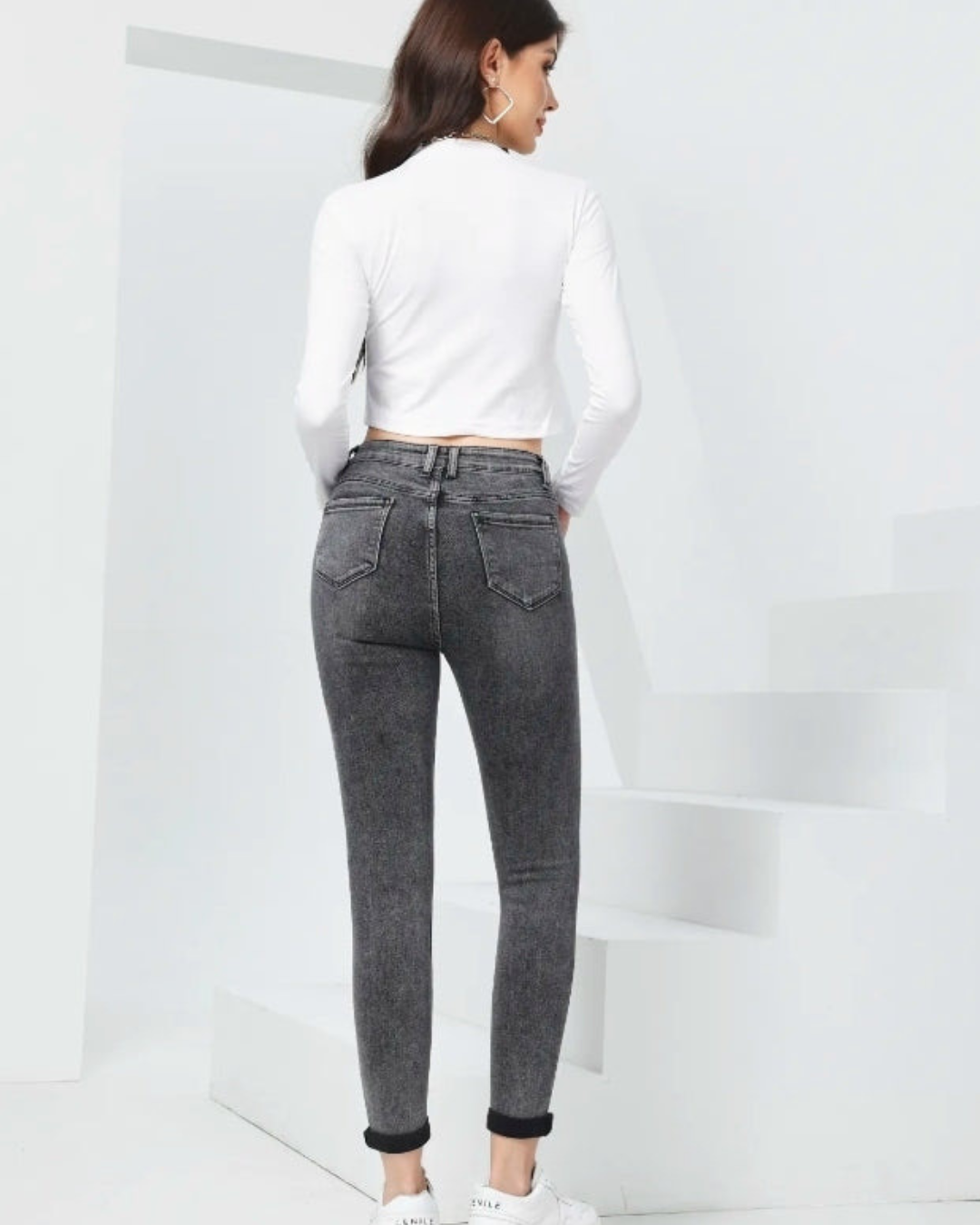 Hello miss Slim fit | Grijs