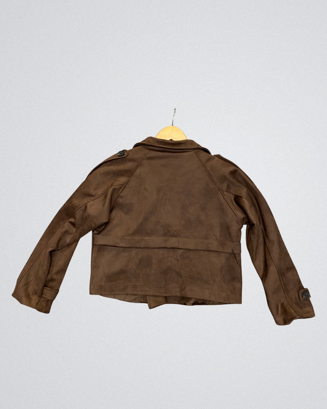 Trenchcoat Suede | Bruin