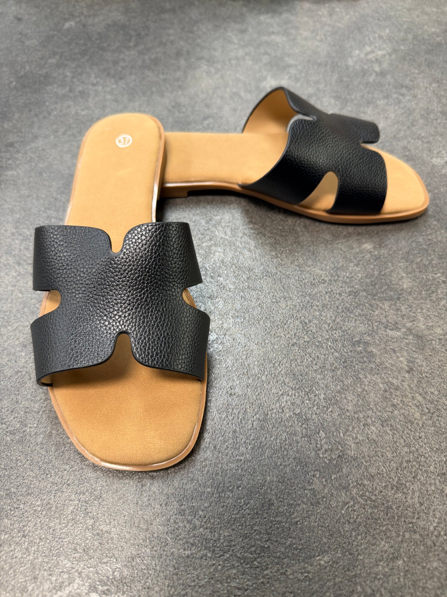 Slipper Vivian I Zwart
