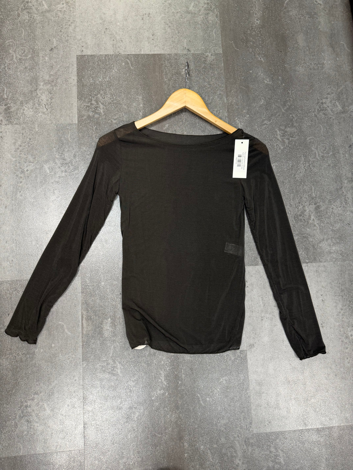 Top cashmere I Bruin