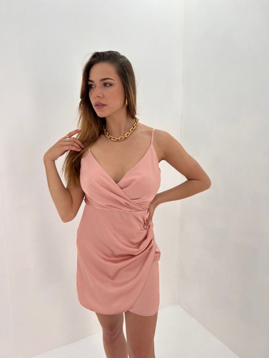 Jurk Silk  I Rose