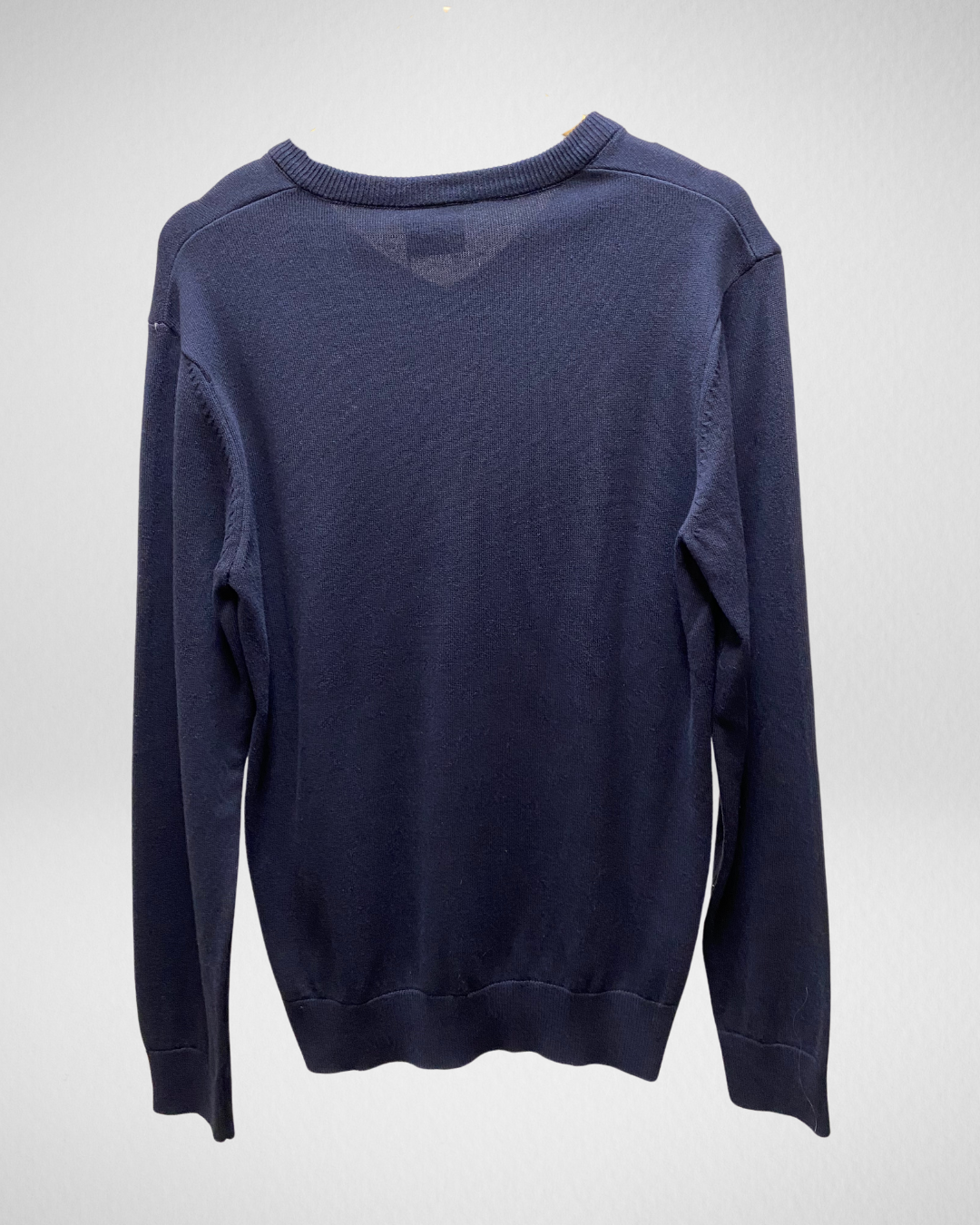 V hals trui I Donker Blauw