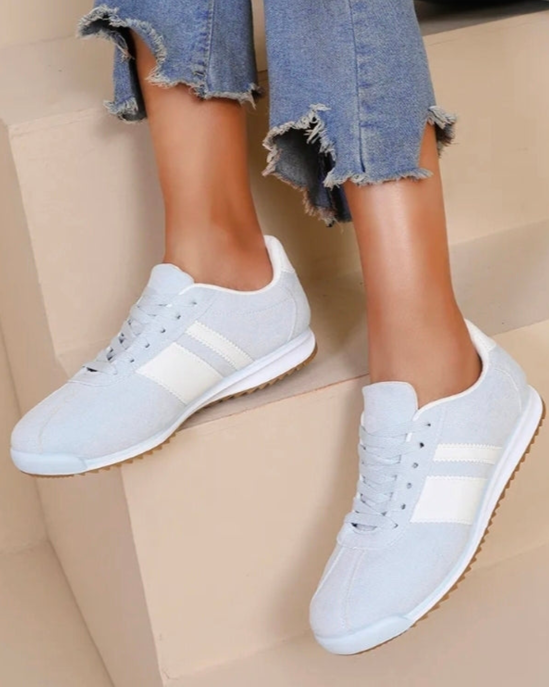 Sneakers Lilly | Licht Blauw