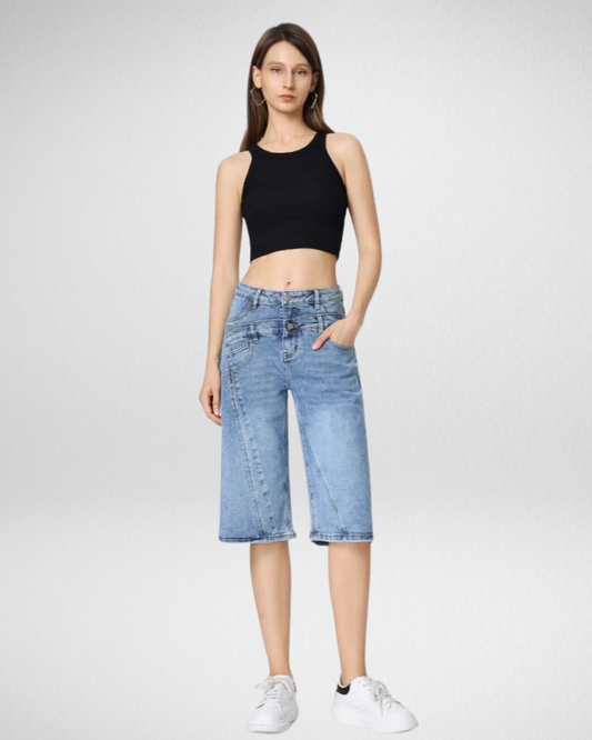 Shorts Dubbel knoop | Summer wash