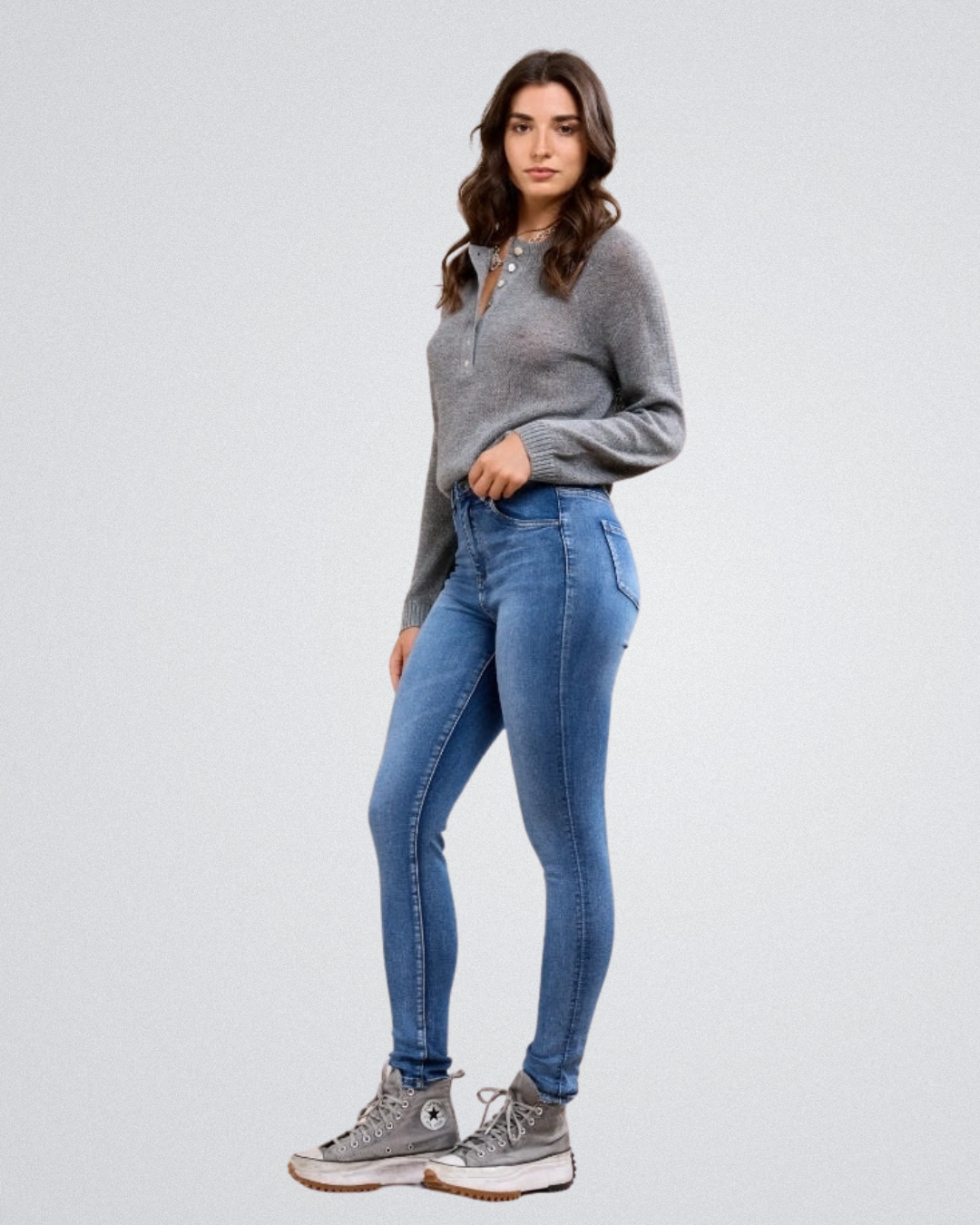 Toxik Jeans Highwaist | Blauw