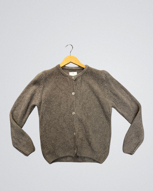 Trui Alpaca Vest | Taupe