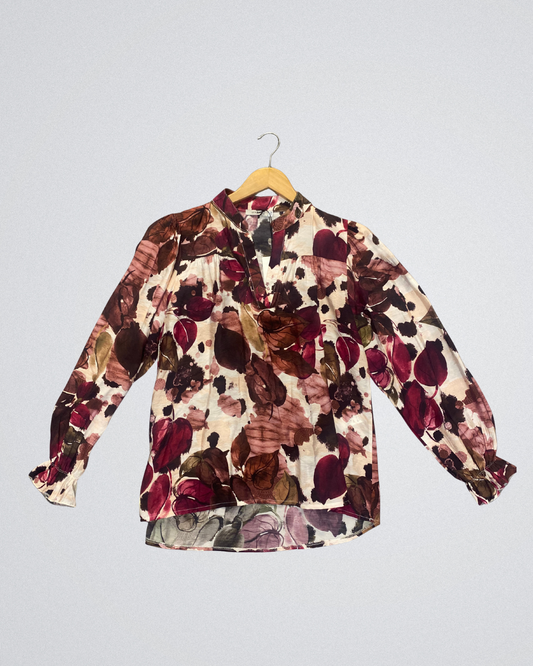 Blouse Vera Jo | Bordeau