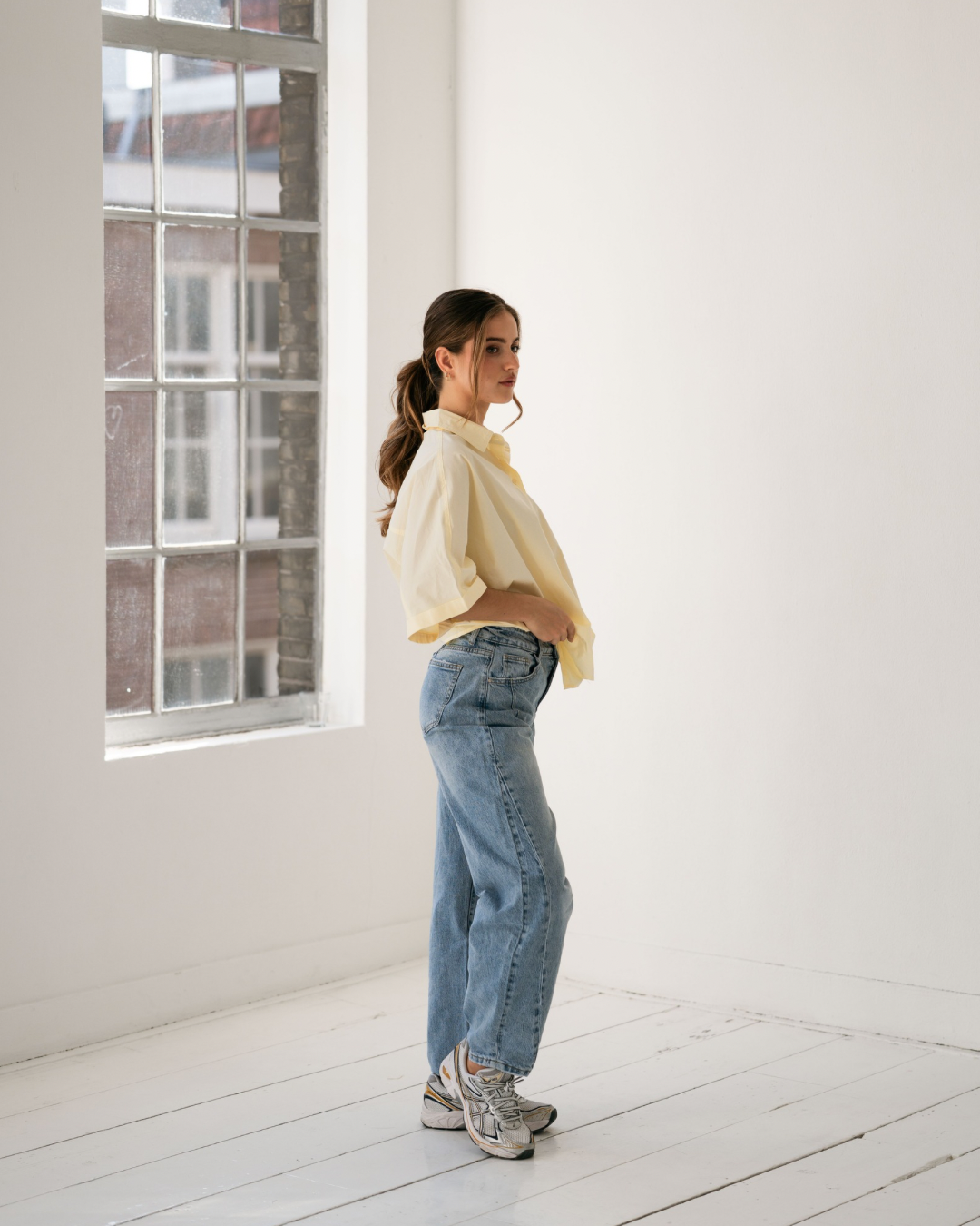 Barrel / Balloon Jeans Carly I Blauw