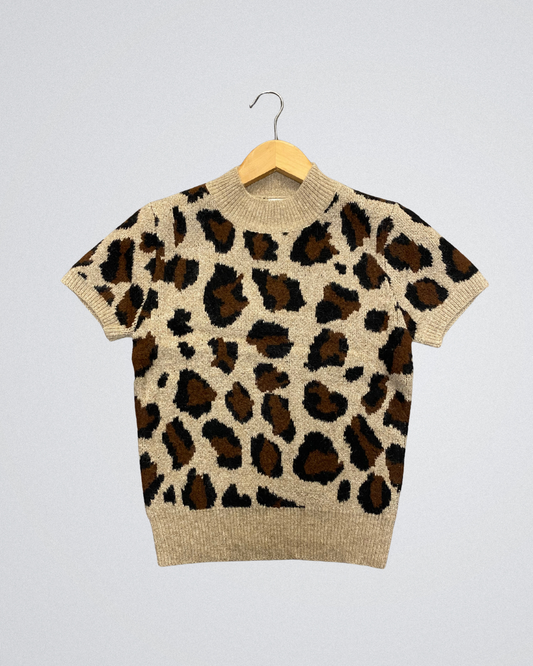 Trui panter | Bruin