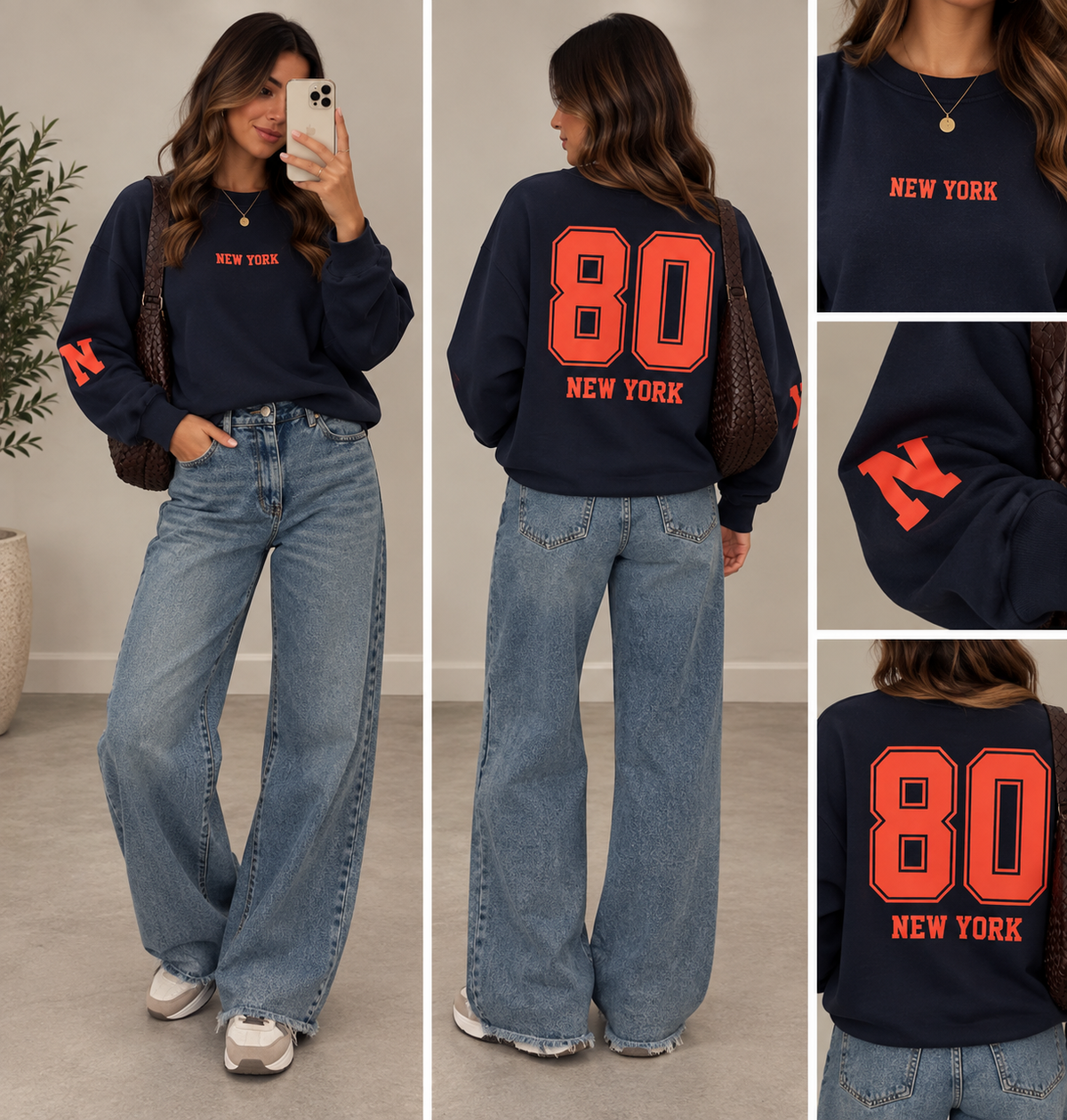 Sweater 80 NY I Navy