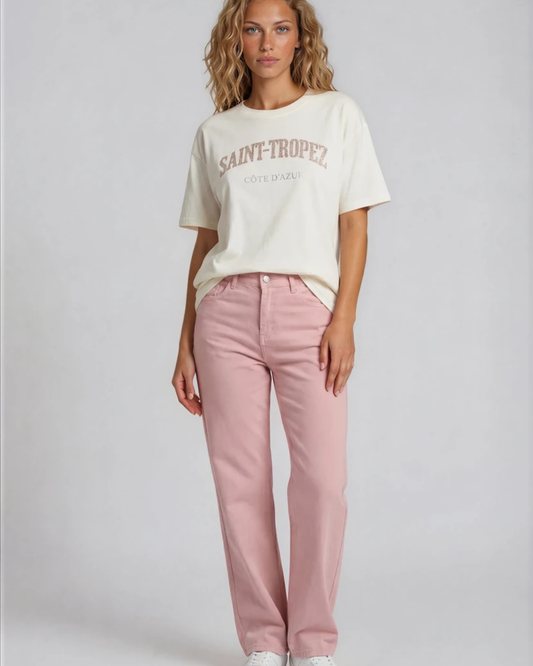 Saint Tropes T-shirt I Rose