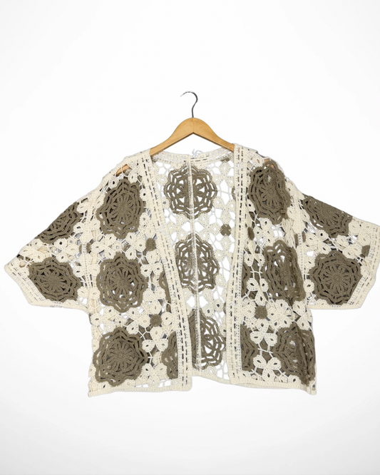 Vest oversized I Groen