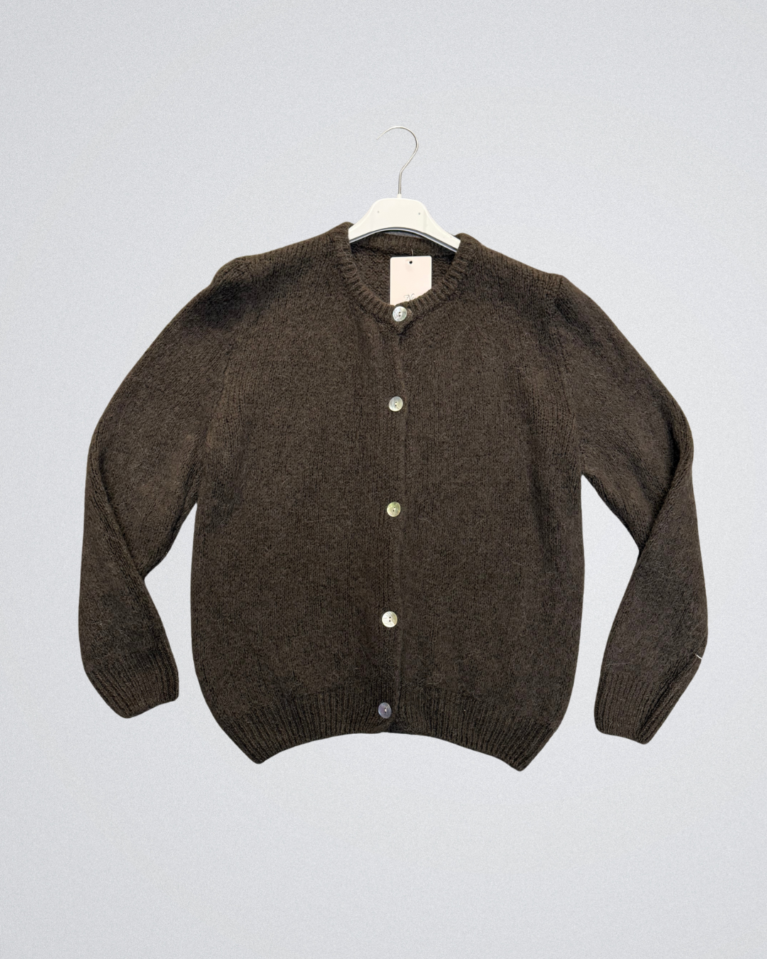 Trui Alpaca Vest | Bruin