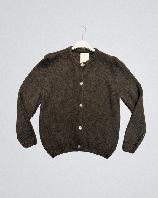 Trui Alpaca Vest | Bruin