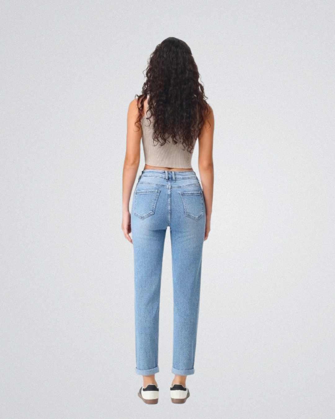 Mom Fit jeans I Blauw