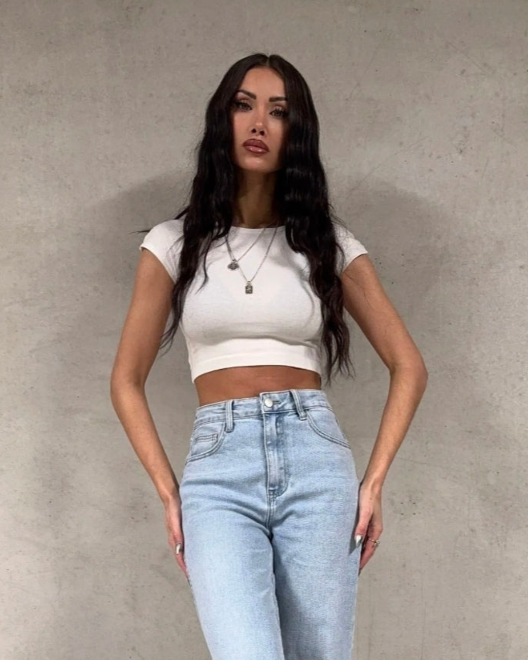 Redial Straight-leg | Licht Blauw