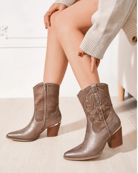 Laarsjes Erryn | Taupe