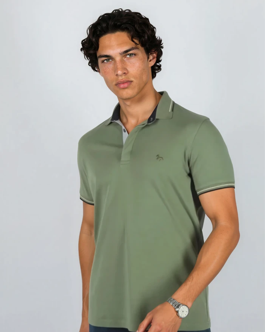 Polo korte mouw | Groen