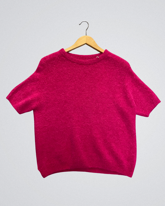 Trui Alpaca | Fuchsia