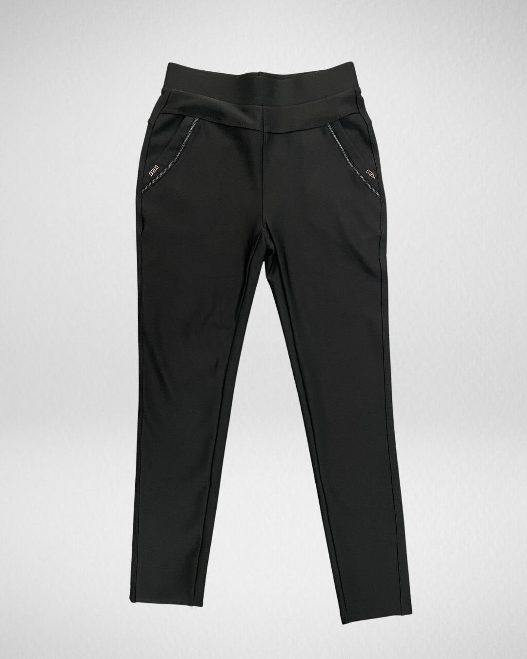 Yu & Me Stretch broek I Zwart