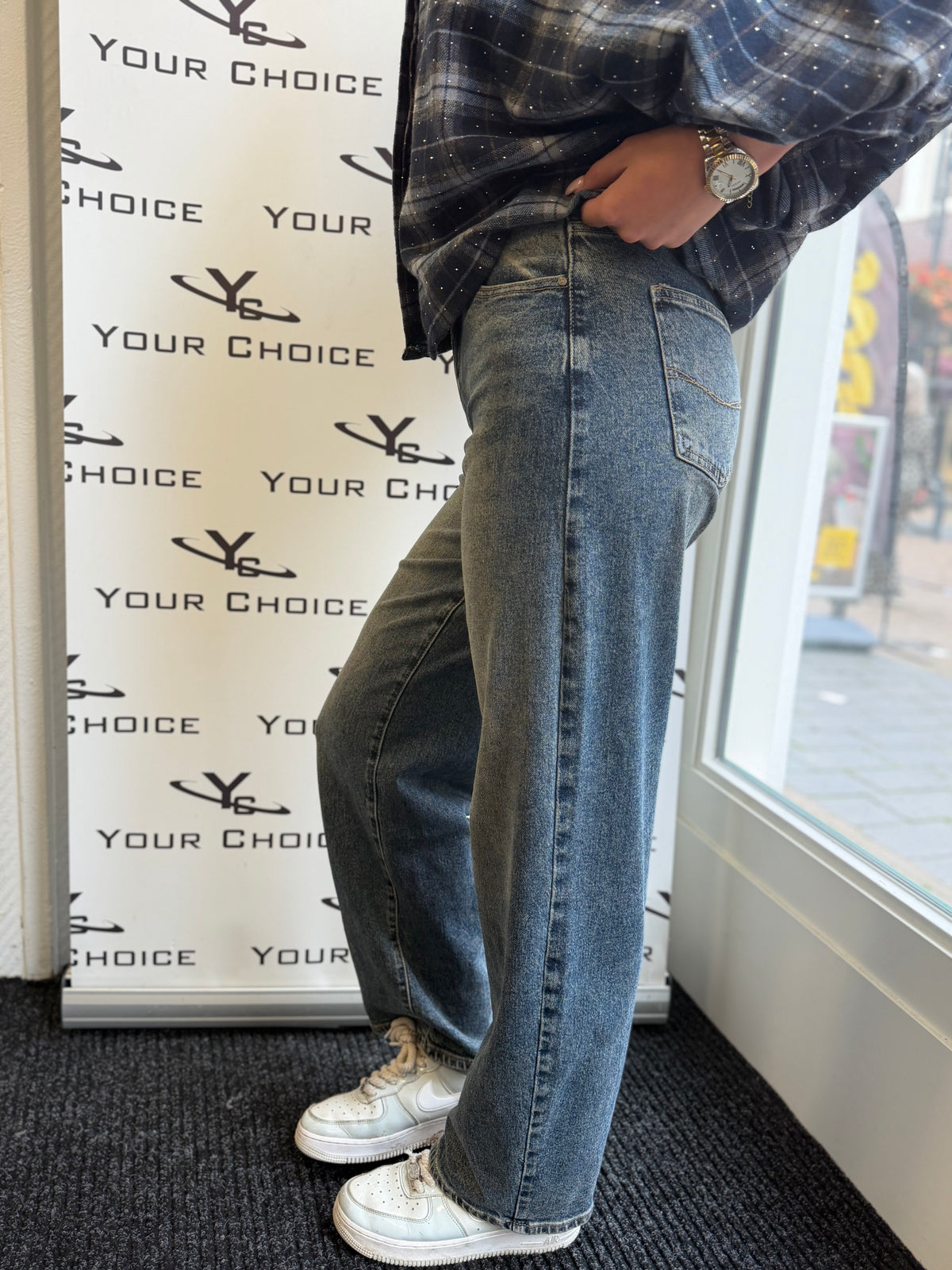Balloon vintage jeans  I Blue wash