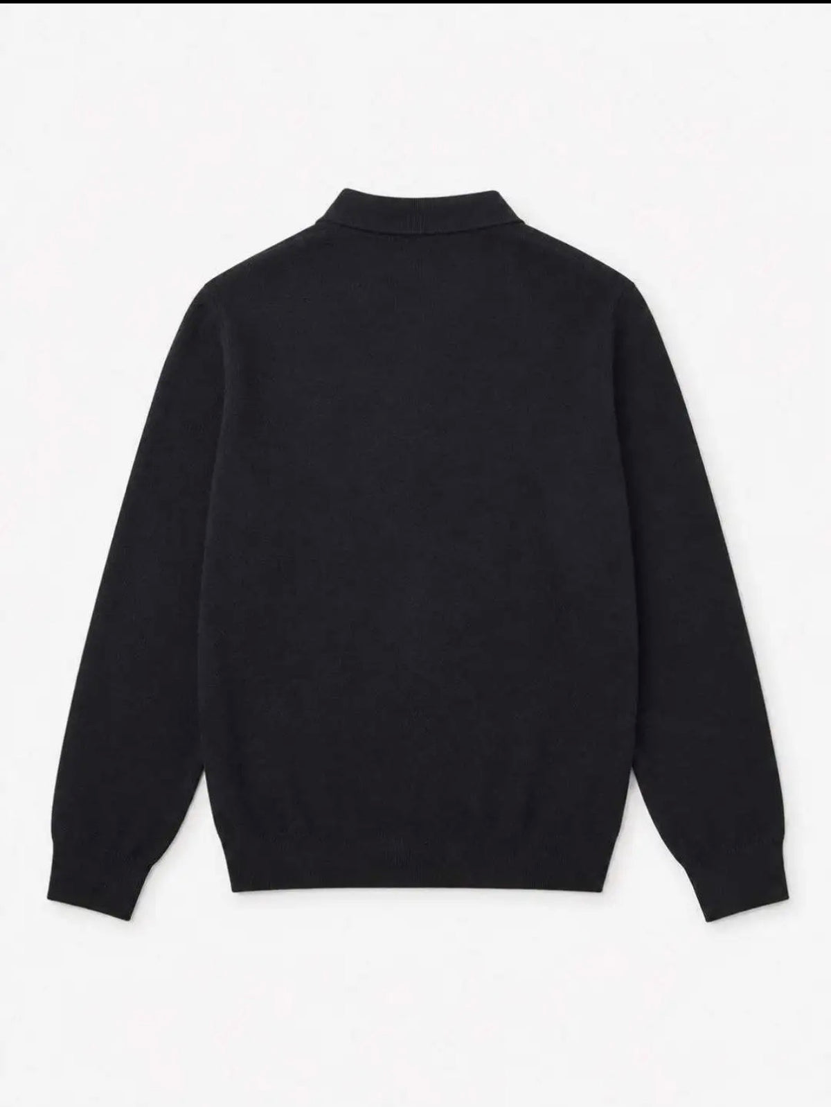 Heren Trui James Halfzip| Zwart