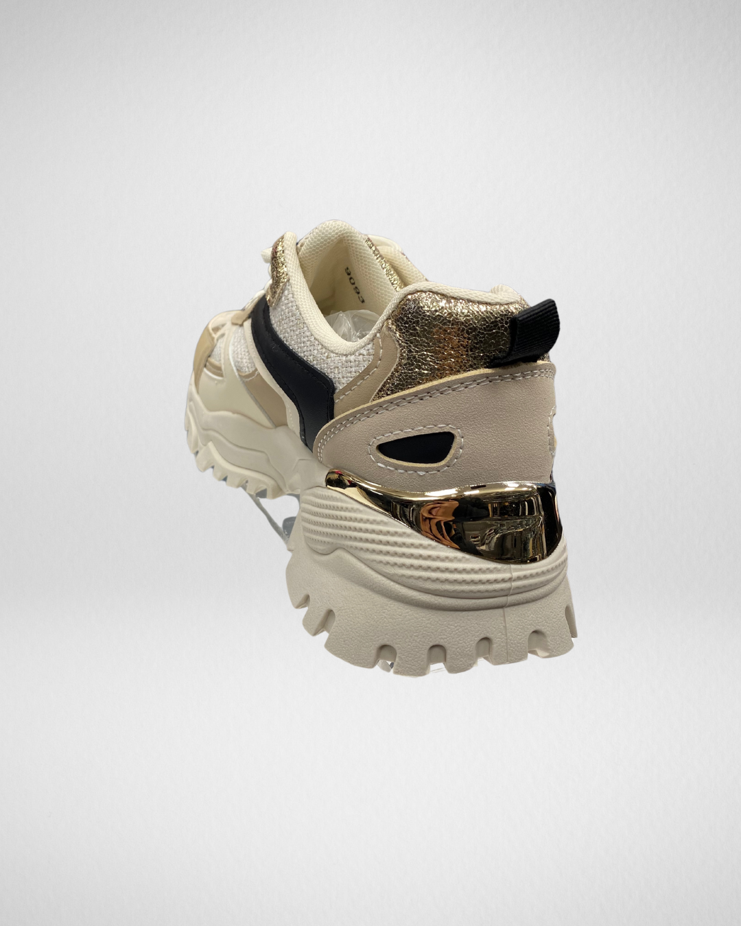 Sneakers I Beige/Zwart