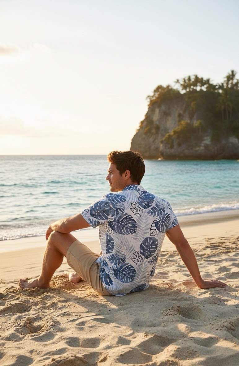Blouse Ibiza I Blauw