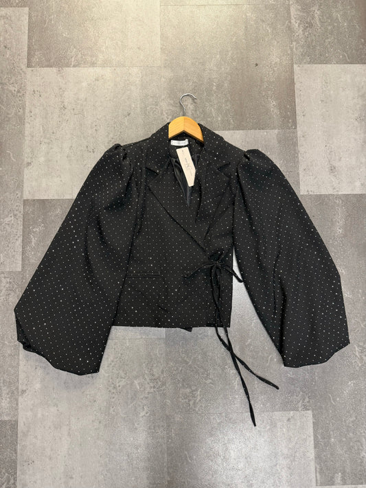 Blazer strik Studs| Zwart