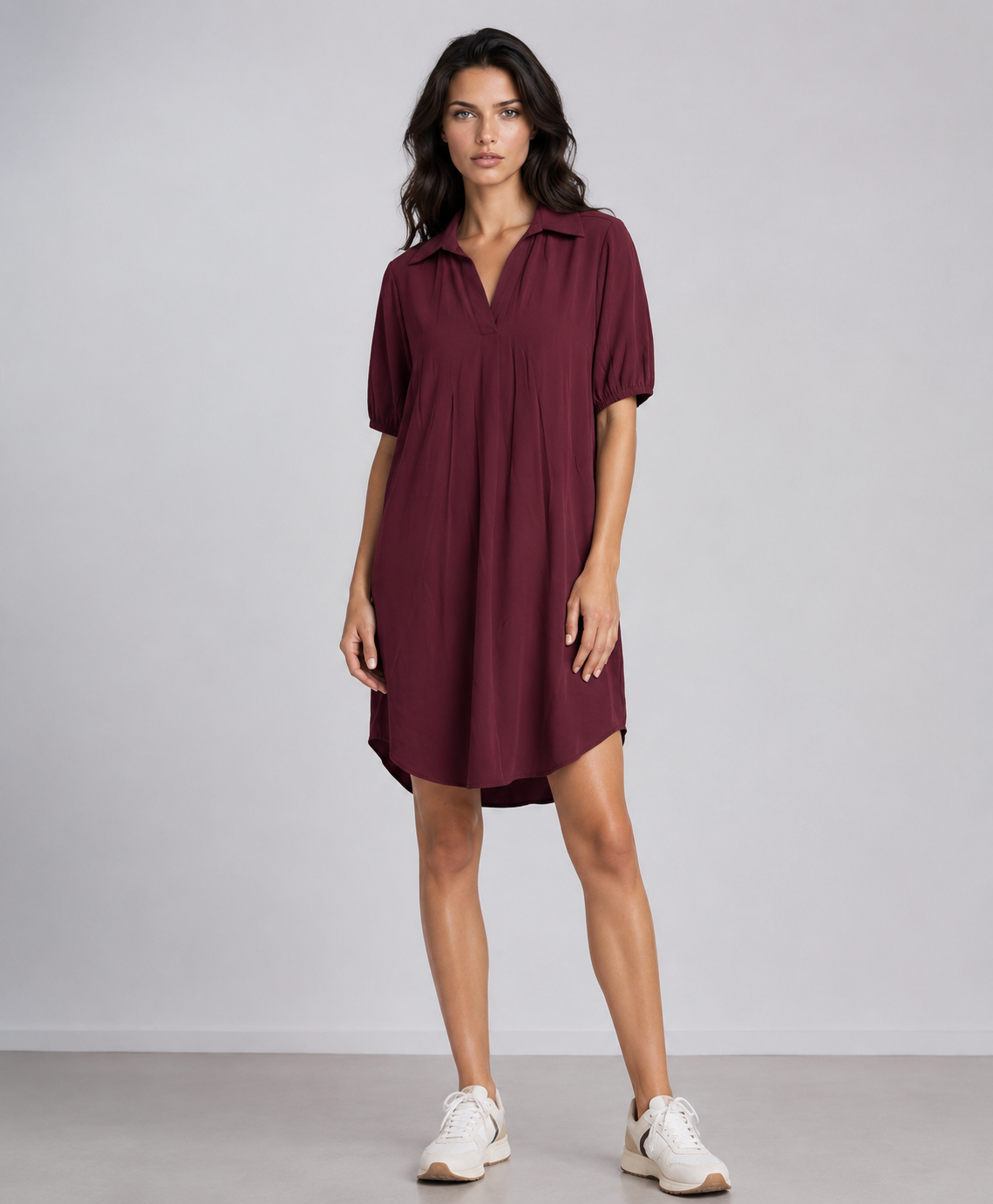 Tuniekje/ Jurk Gimme richery I Bordeaux