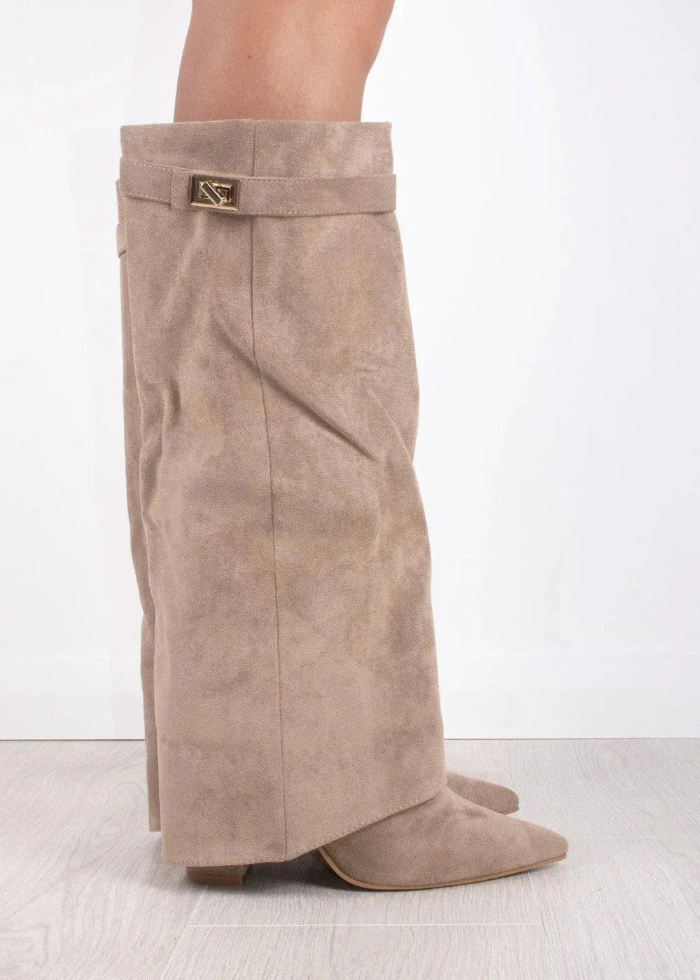 Laarsjes JLO |  Suède Taupe