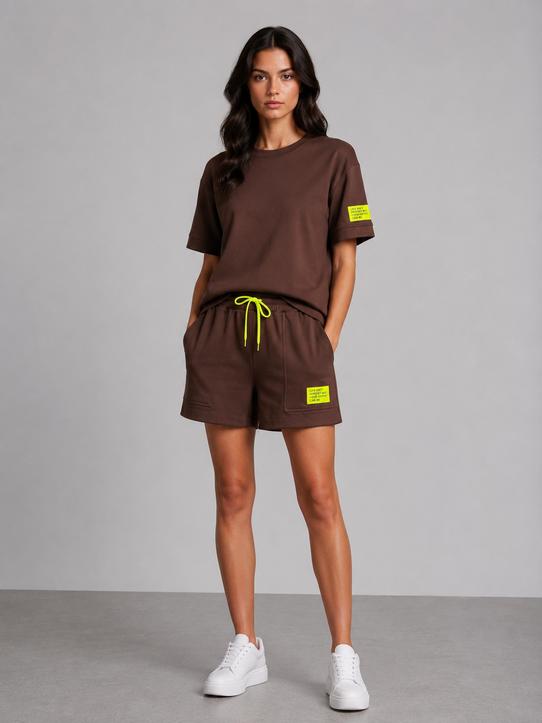 Comfy set badge summer I Bruin/mint