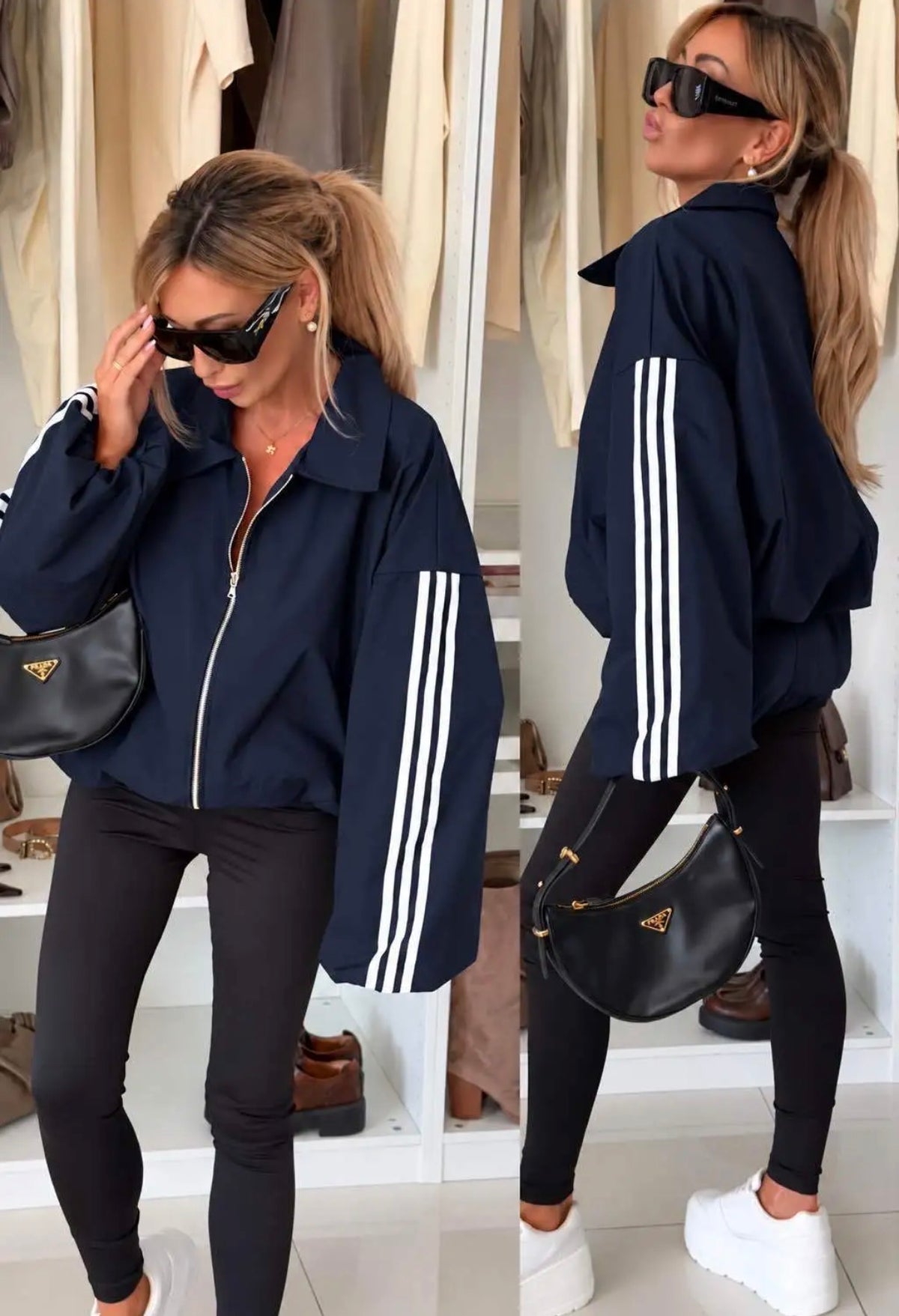 Bomber jasje Fall | Navy