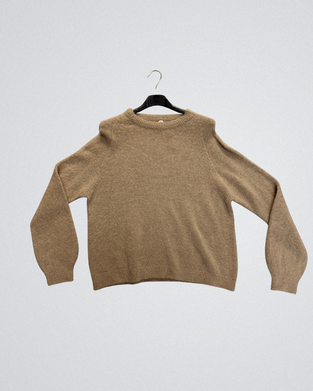 Trui Alpaca lange mouw | Taupe