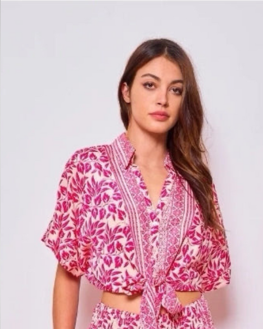 Festival Top | Fuchsia