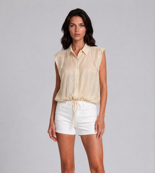 Blouse Balloon I Beige