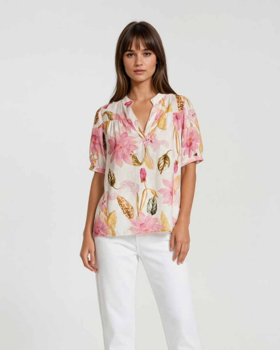 Blouse Verajo summer I Licht rose
