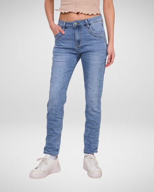 Jewelly jeans I Blauw