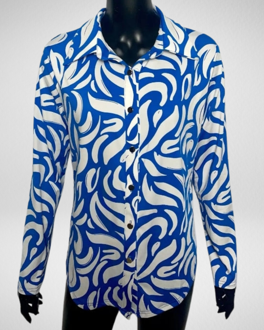 Nicole blouse|Blauw