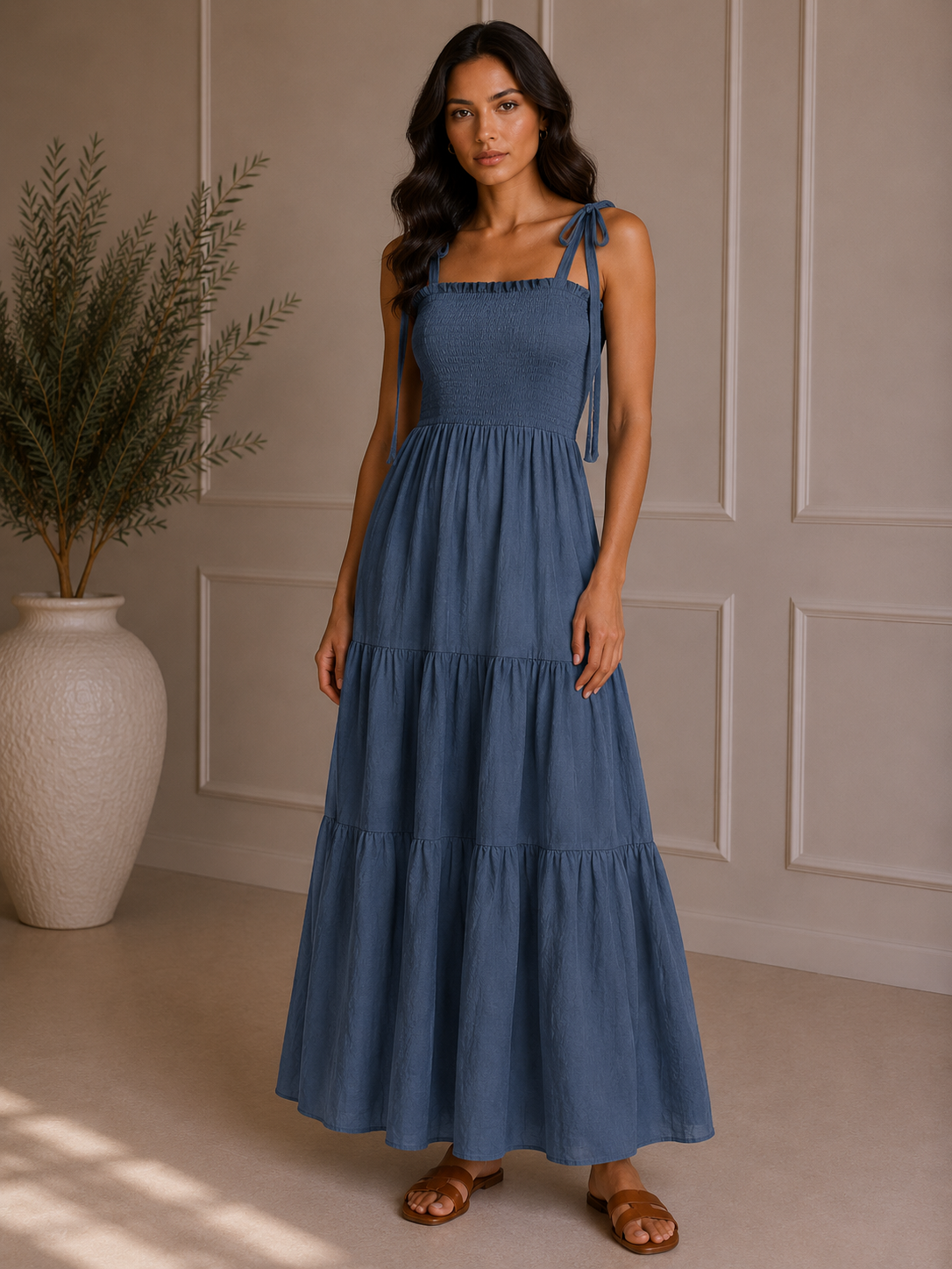 Jurk mikonos I Navy