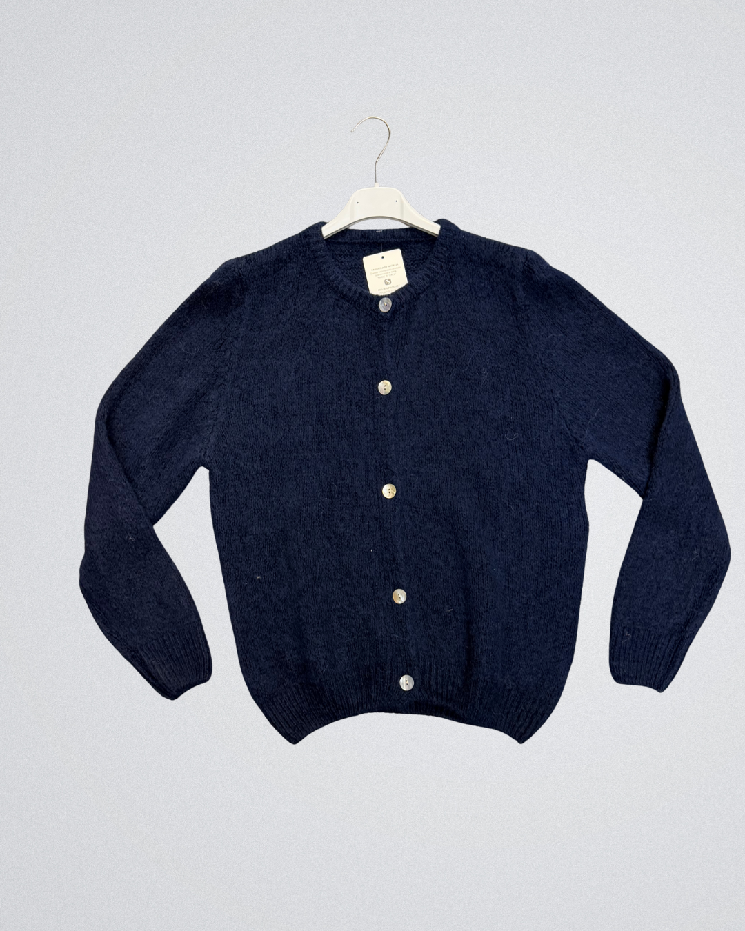 Trui Alpaca Vest | Navy